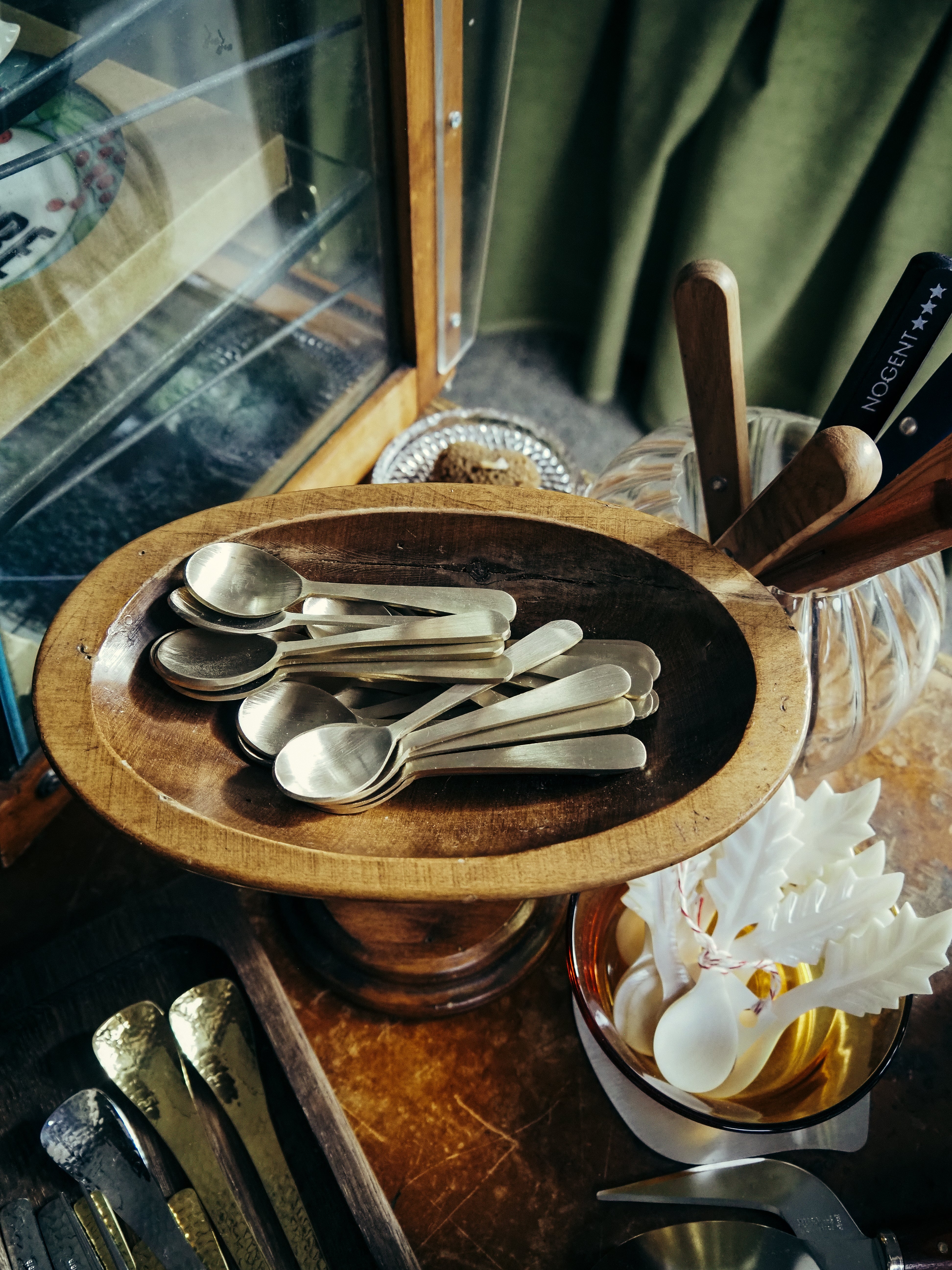 mini spoons s/2, brass - Whisk