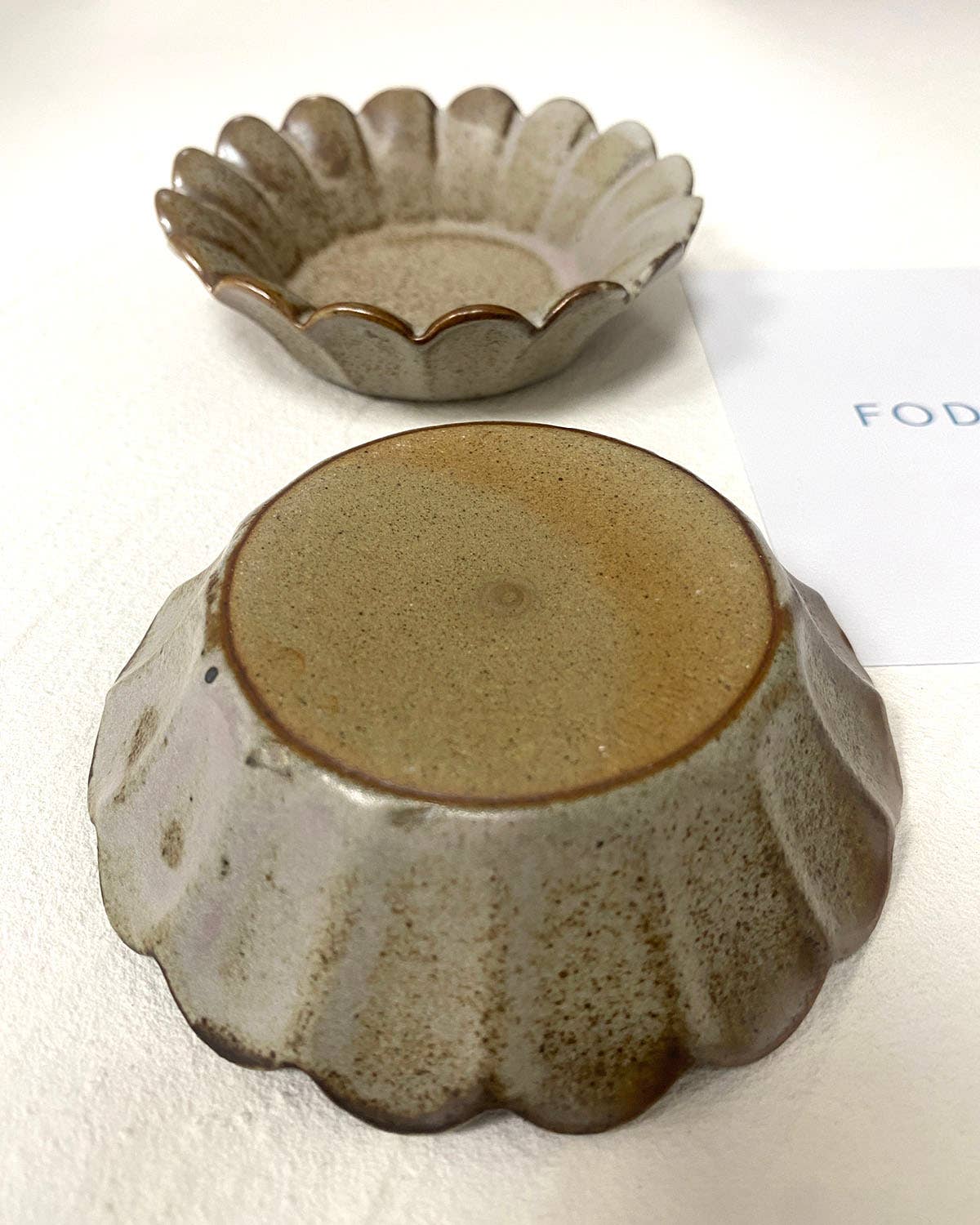 Flower Ceramic Pinch Bowls