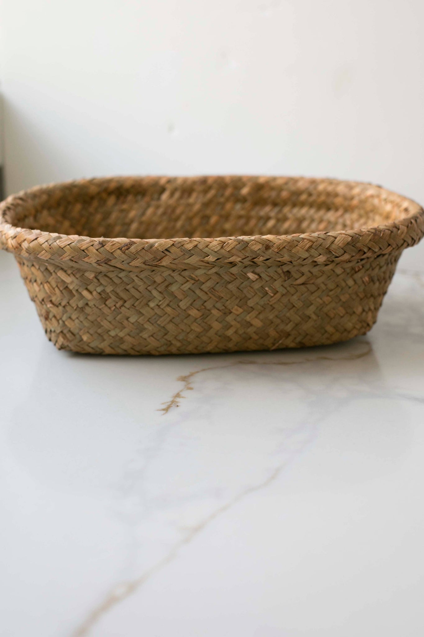 Oval Woven Seagrass Baskets