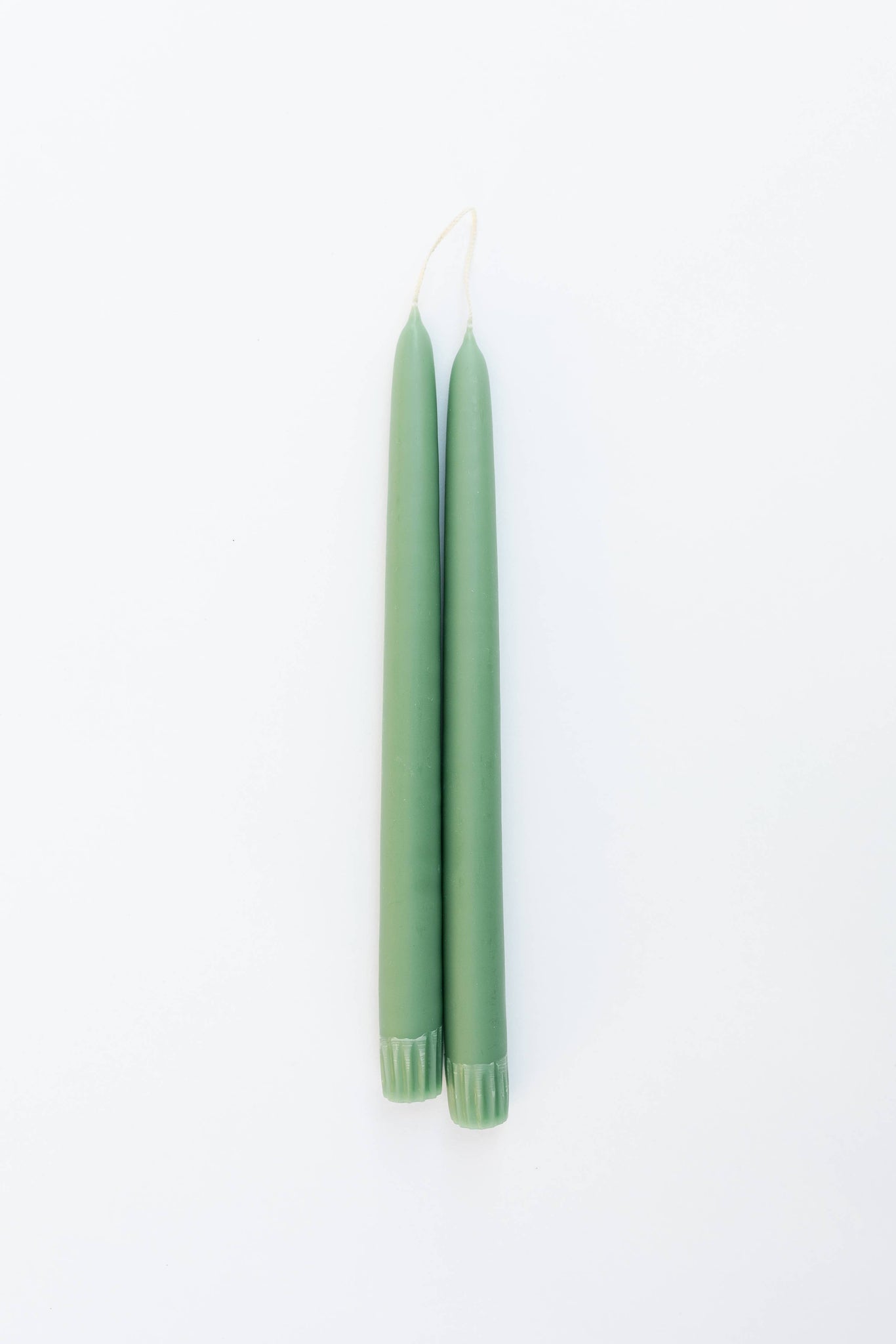 $18 Hand-Dipped Taper Candle: Slate Blue / 11 in.