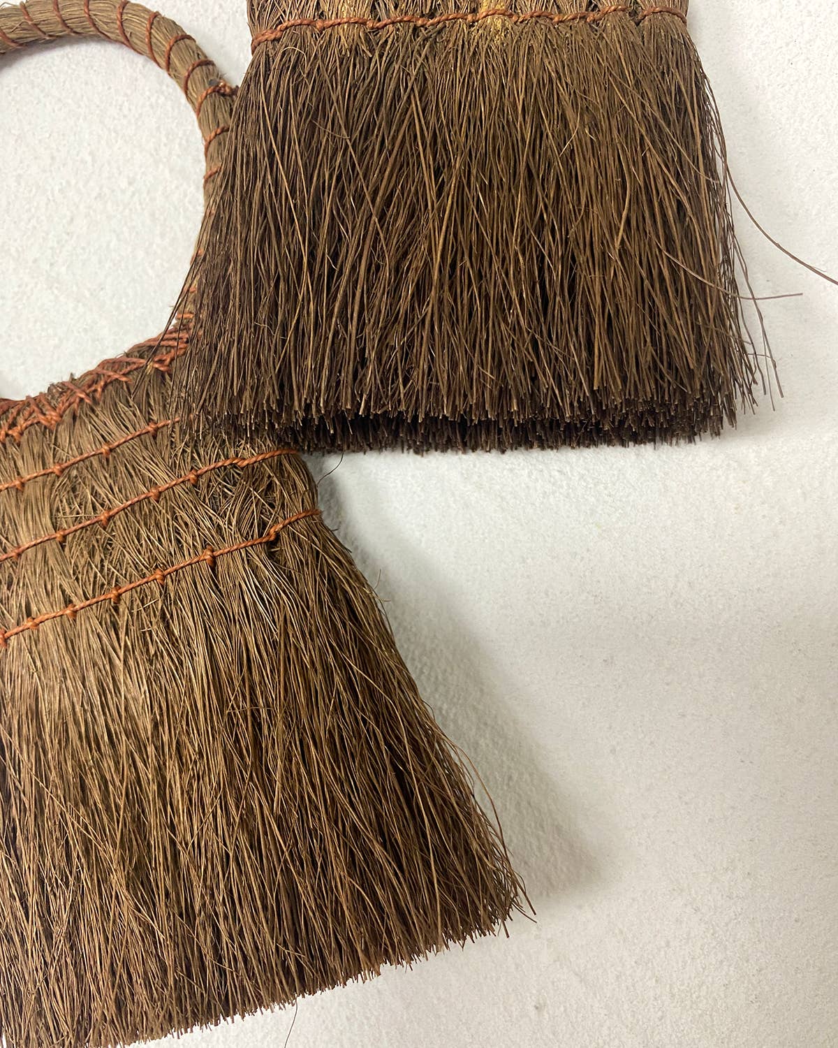 Palm Fiber Brush Broom with Handle
