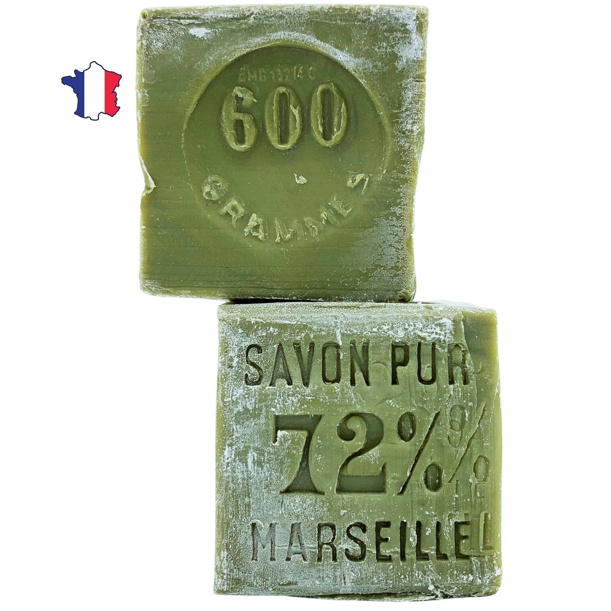 XLarge Olive Oil Soap Block - de Marseille Olive | Extra pur 72%